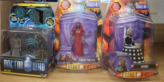 Doctor Who - Character Options - poseable action figures; in carded blister packs (12)